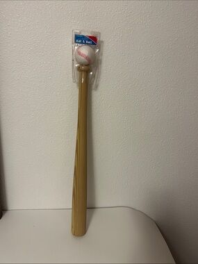 Vintage ProGard The Slammer Baseball Bat & Ball Set, Unopened
